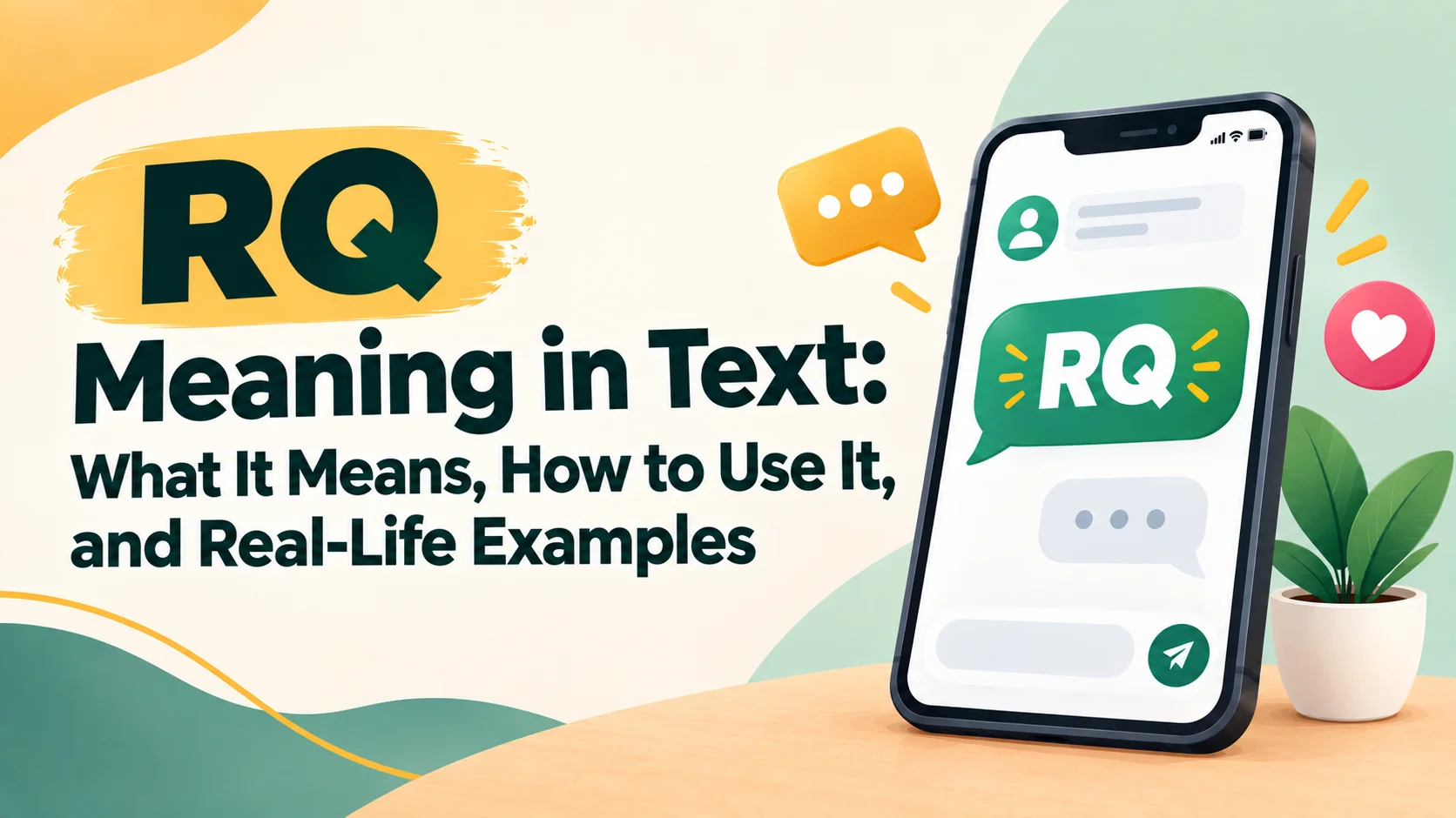 RQ Meaning in Text: What It Means, How to Use It, and Real-Life Examples