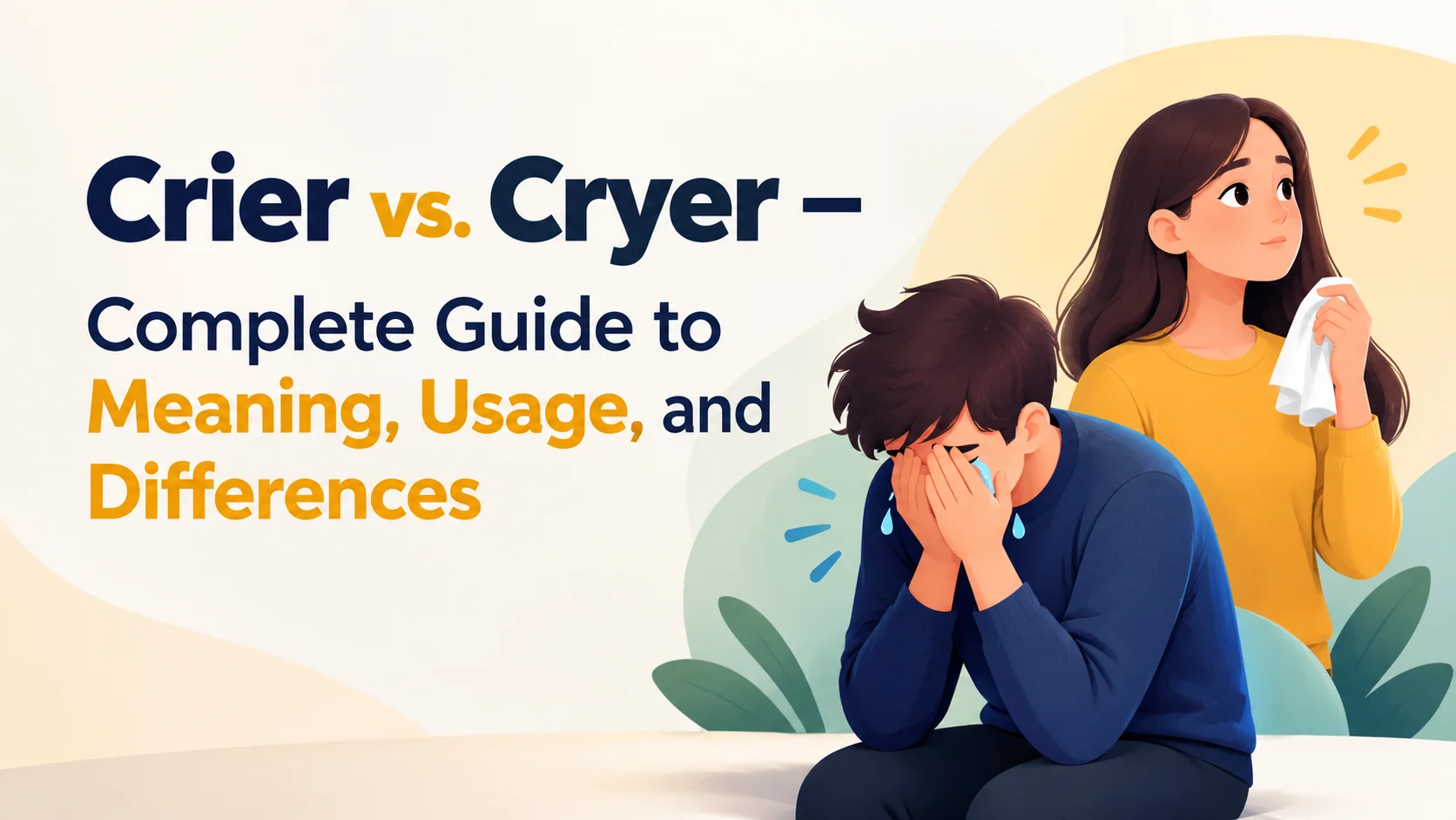 Crier vs. Cryer – Complete Guide to Meaning, Usage, and Differences