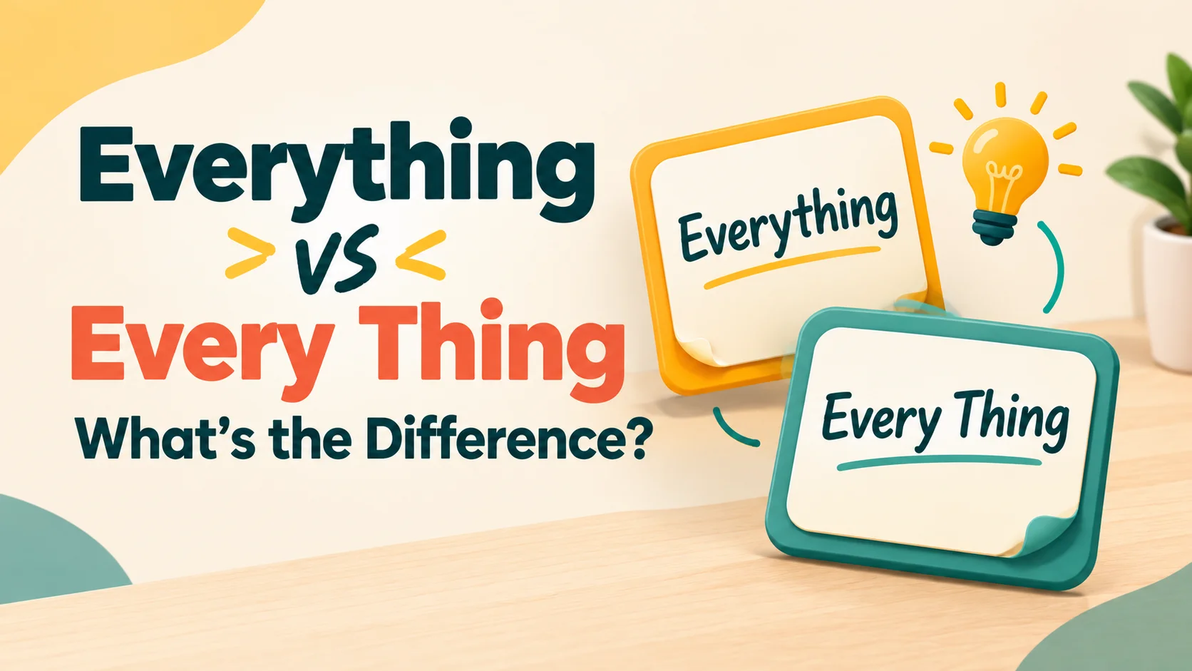 Everything vs Every Thing: What’s the Difference?