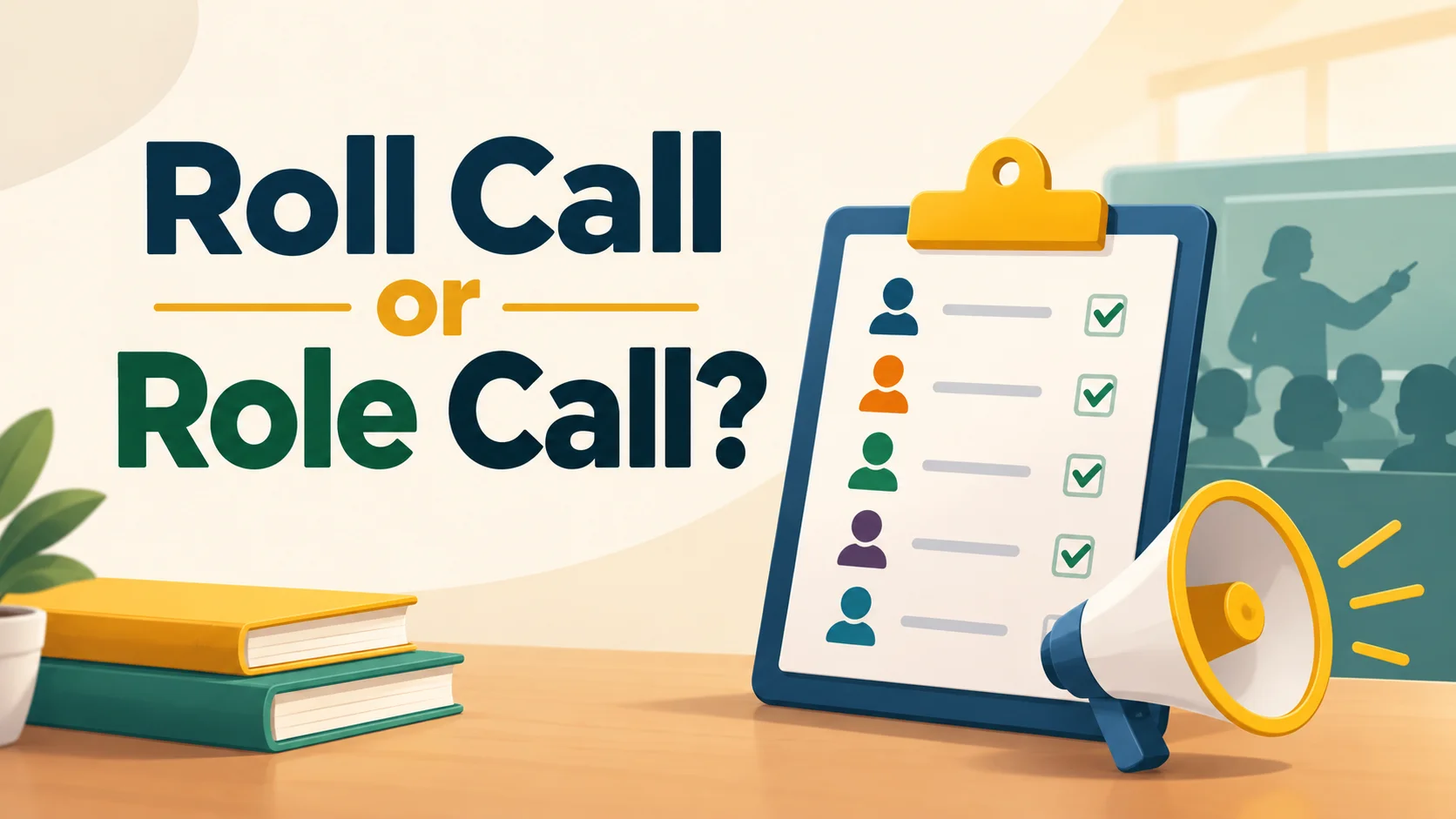 Roll Call or Role Call? Ultimate Guide and Correct Usage