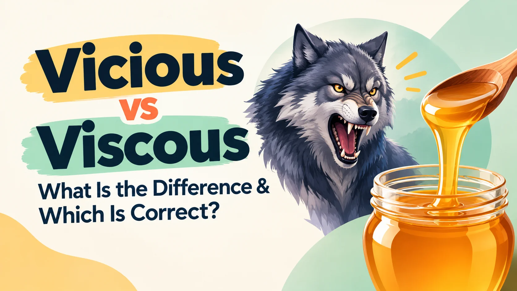 Vicious vs Viscous: What Is the Difference & Which Is Correct?